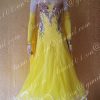 Váy khiêu vũ ballroom vàng