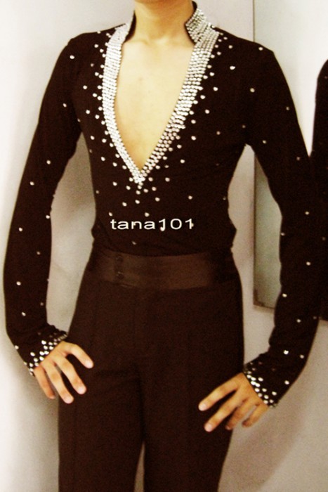 áo nhảy khiêu vũ đen