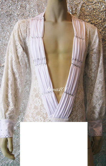 áo nhảy khiêu vũ trắng