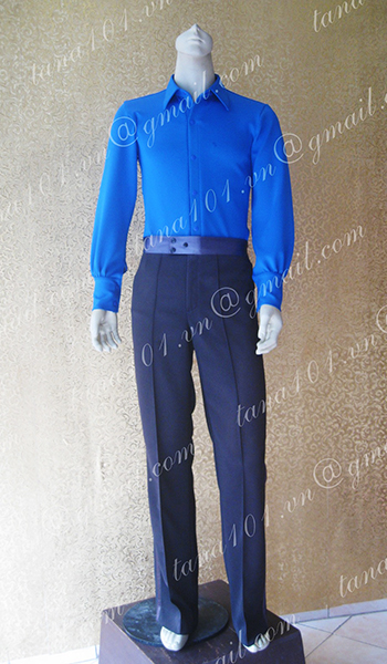 áo nhảy khiêu vũ xanh dương