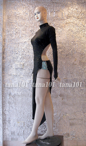 Váy khiêu vũ latin đen