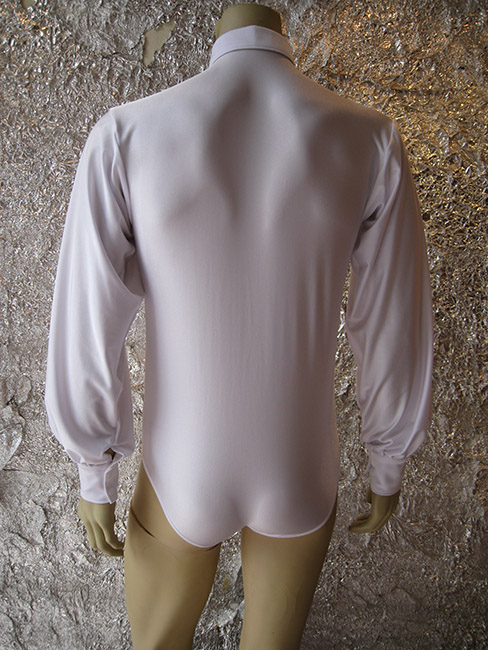 Áo latin nam màu trắng