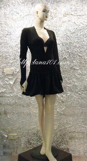 váy khiêu vũ đen