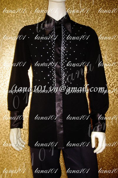 áo nhảy khiêu vũ đen