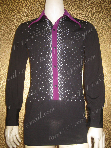 áo nhảy khiêu vũ đen