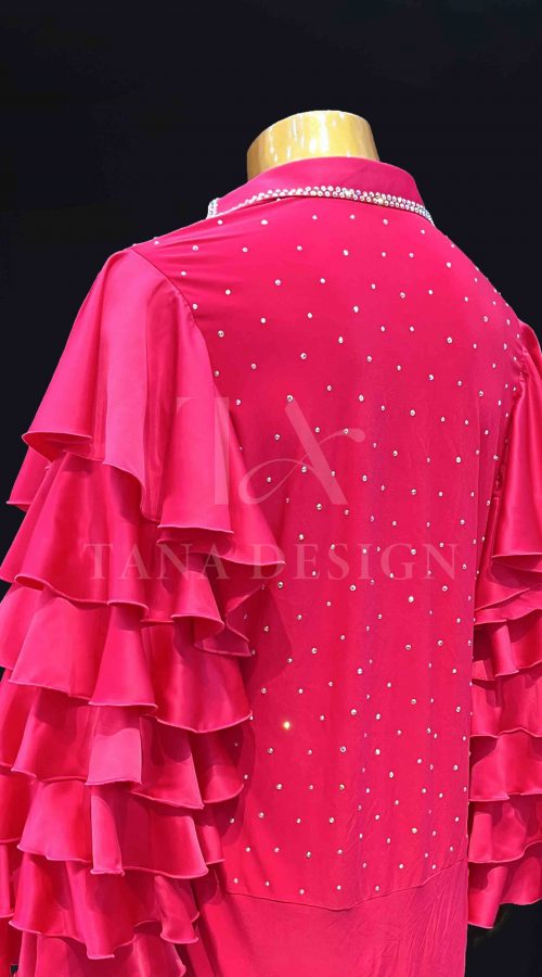Men-Competion-Latin-Ballroom-Dance-Shirt-Smooth-Salsa-Rumba-Swing-TANA-dancewear-lycra-satin-pointed-collar
