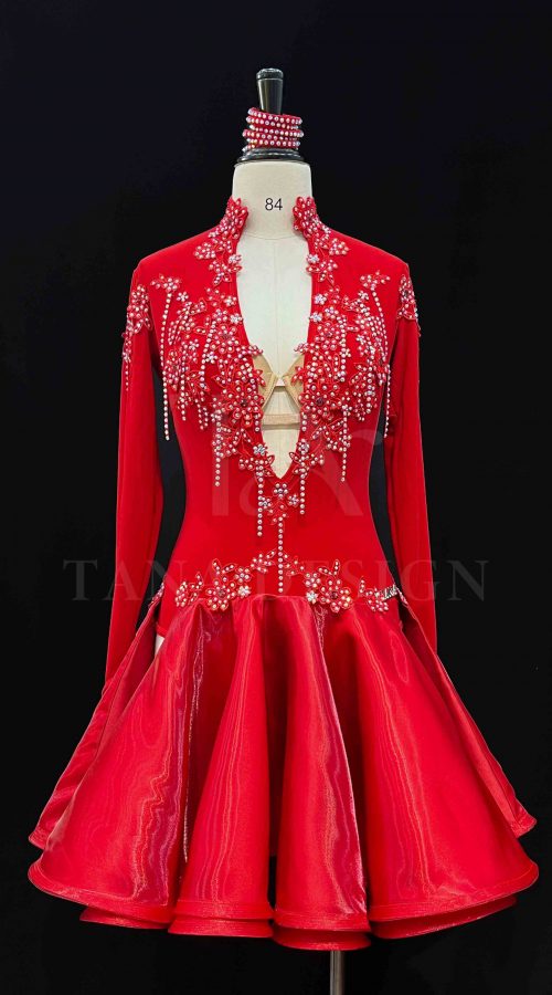Women-Competion-Latin-Ballroom-Dance-Dress-Smooth-Salsa-Rumba-Swing-TANA-dancewear
