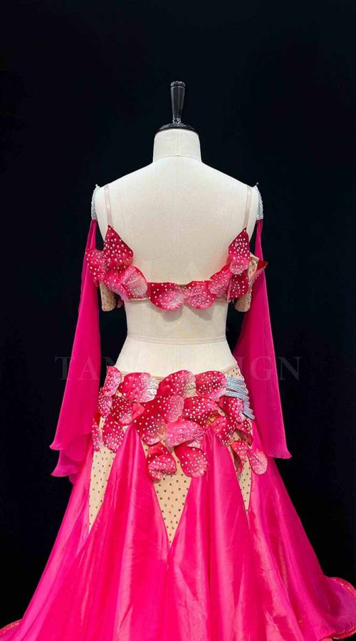 Women-Competion-Latin-Ballroom-Dance-Dress-Smooth-Salsa-Rumba-Swing-TANA-dancewear-lycra-chiffon-open-back