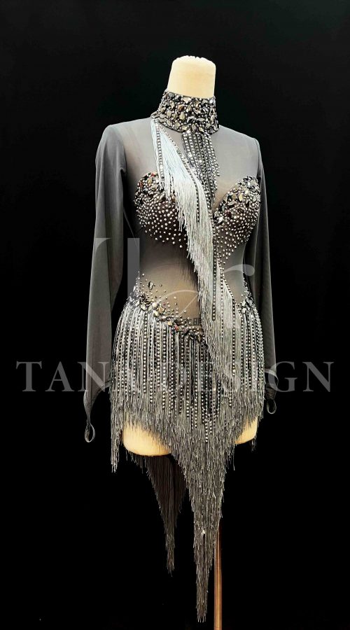 Women Competion Latin Ballroom Dance Dress Smooth Salsa Rumba Swing TANA dancewear